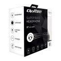 Qoltec Słuchawki bezprzewodowe BT nauszne z mikrofonem | mp3 | Czarne Qoltec Słuchawki bezprzewodowe BT nauszne z mikrofonem | mp3 | Czarne